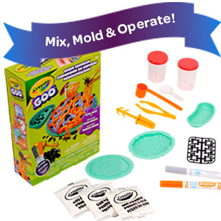 Mix, Mold & Operate with the Goo Brain Surgeon Slime Kit