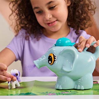 A cute elephant air brush sprayer for your Scribble Scrubbie Pets