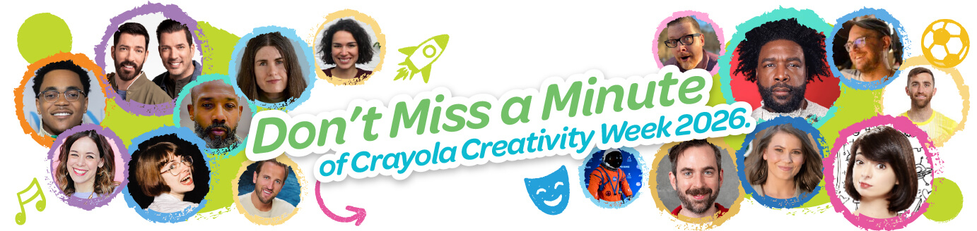 Don’t Miss a Minute of Crayola Creativity Week 2026.