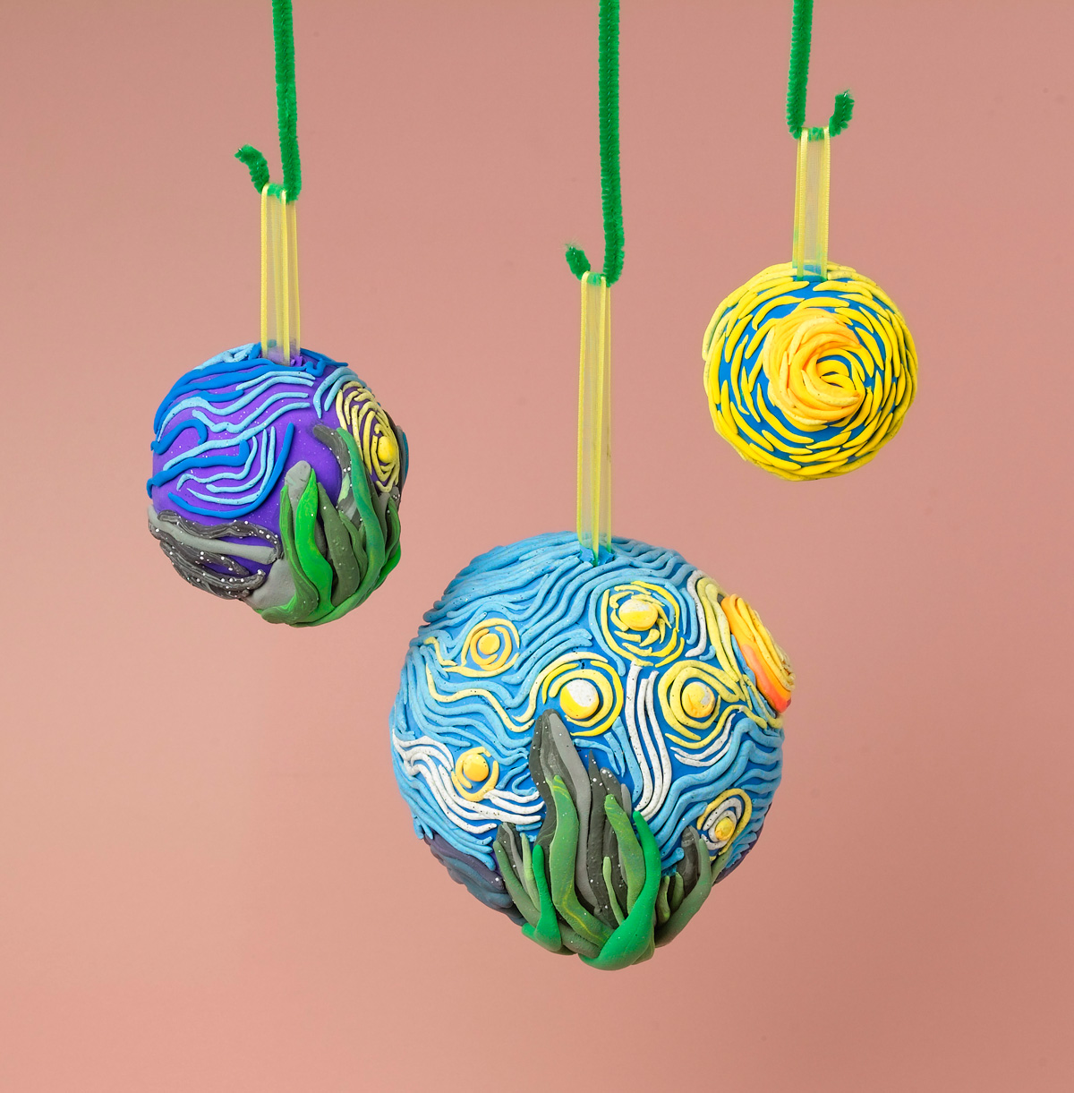 Starry Night Ornaments