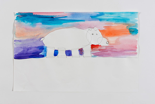 Polar Bears in the Northern Lights