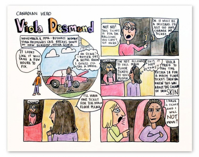 Viola Desmond   Canadian Civil Rights Hero, Graphic Story