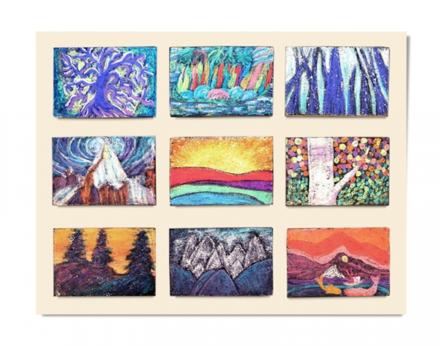 Canadian Art Sampler   Elements, Principles, Research