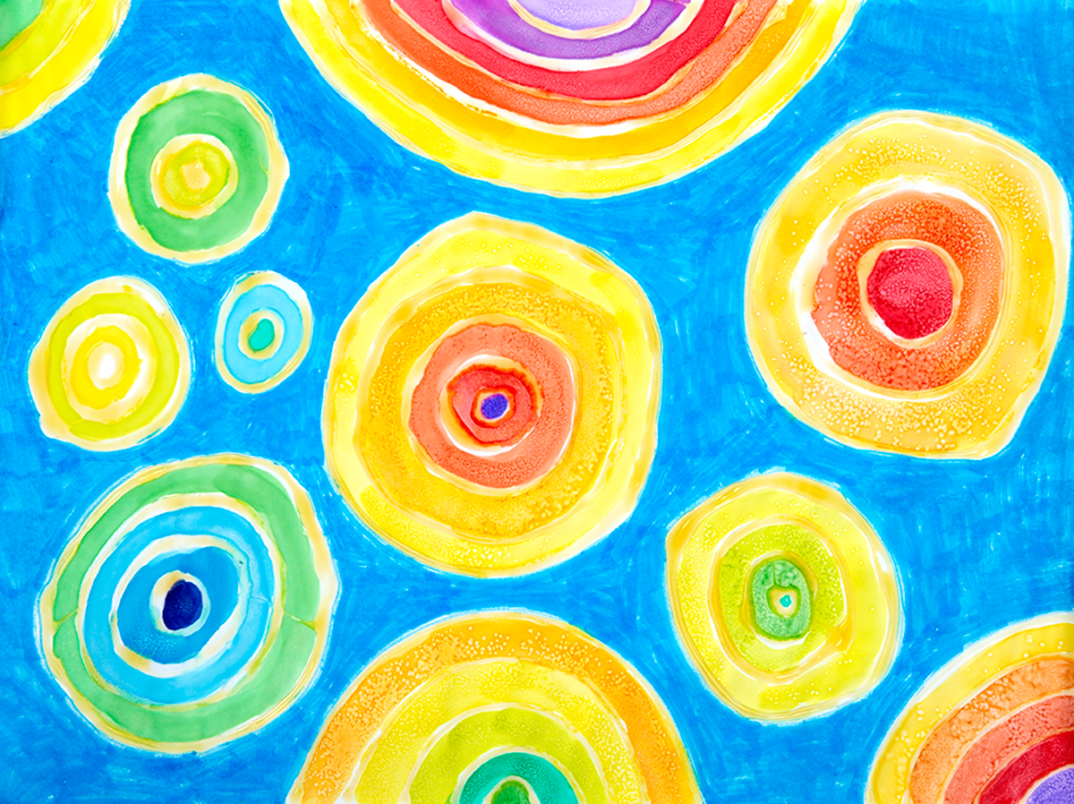 Abstract Concentric Circles