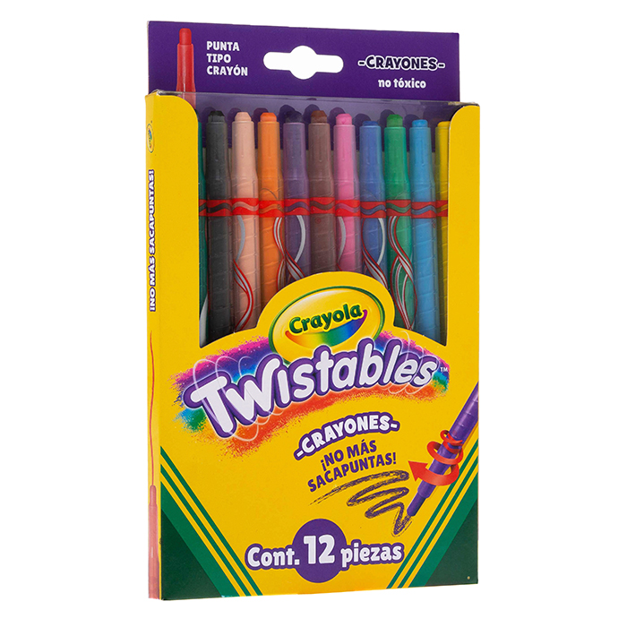 12 Crayones Twistables Left side