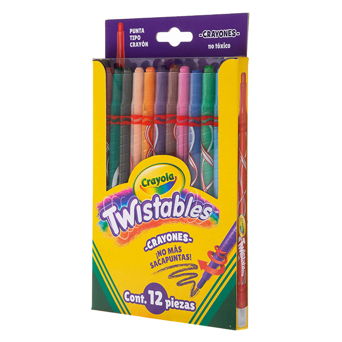 12 Crayones Twistables Right side