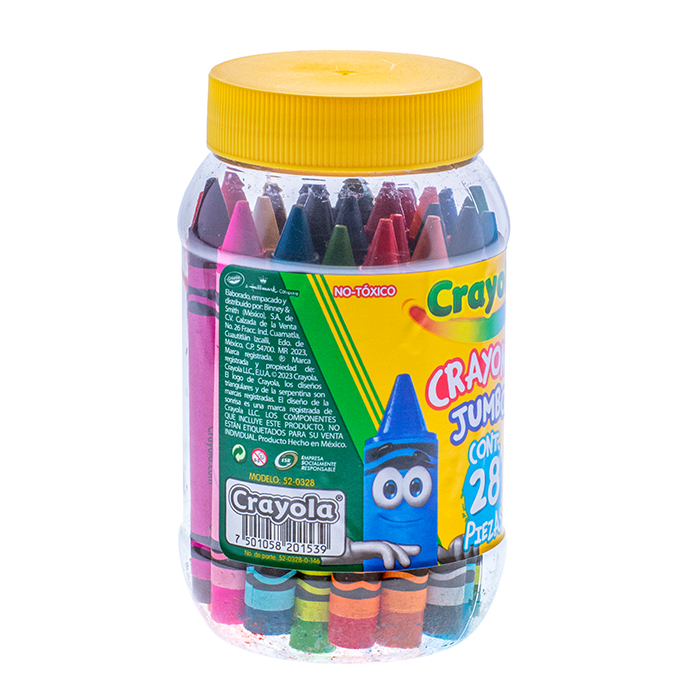 28 Crayones JUMBO Left side