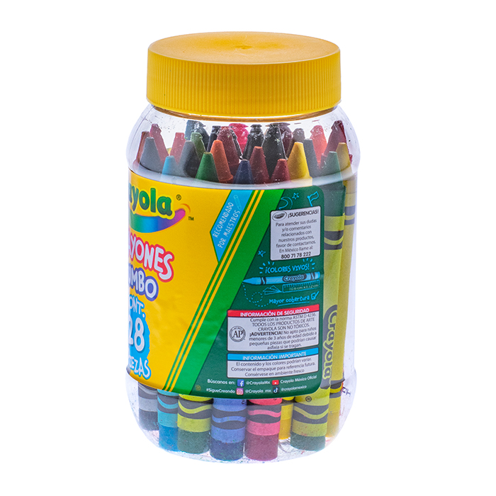 28 Crayones JUMBO Right side