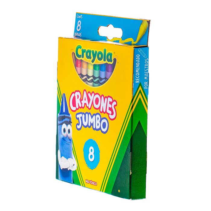 8 Crayones JUMBO Right Side