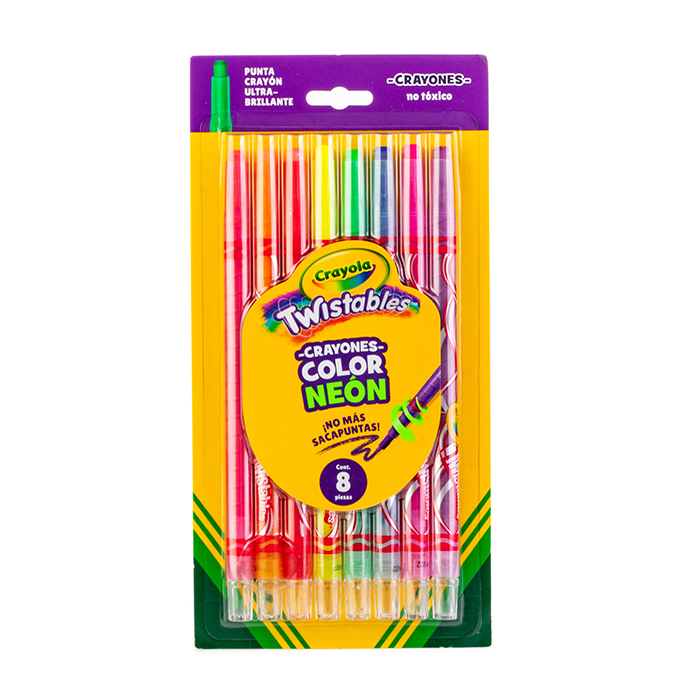 8 Crayones Twistables Extremos Front