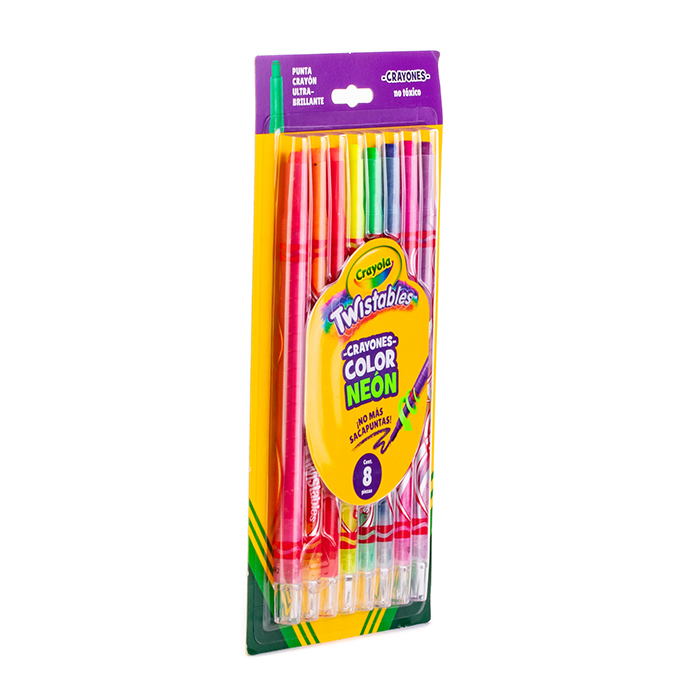 8 Crayones Twistables Extremos Left side