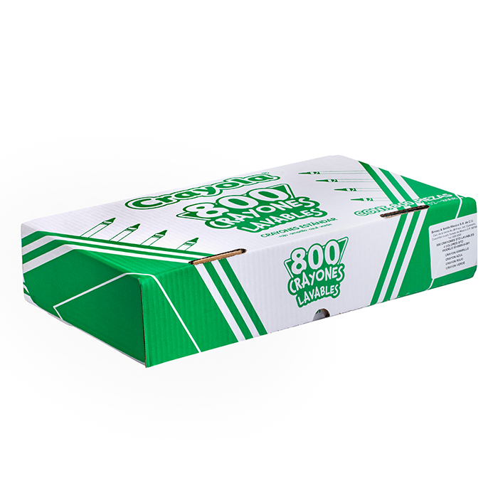 800 Crayones Estándar Left side