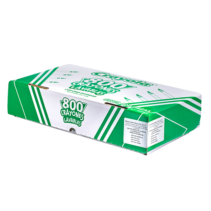 800 Crayones Estándar Right side