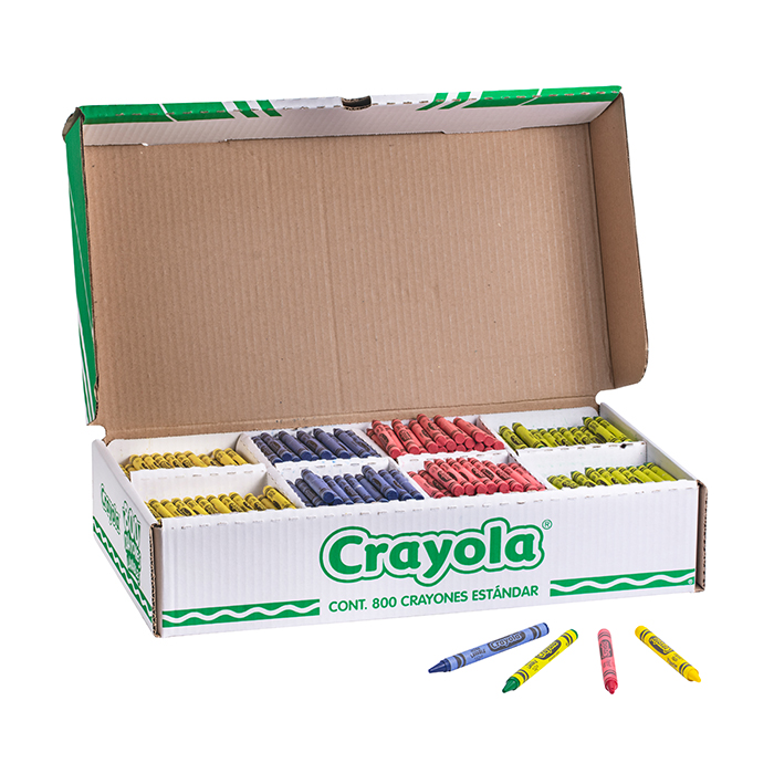 800 Crayones Estándar Products