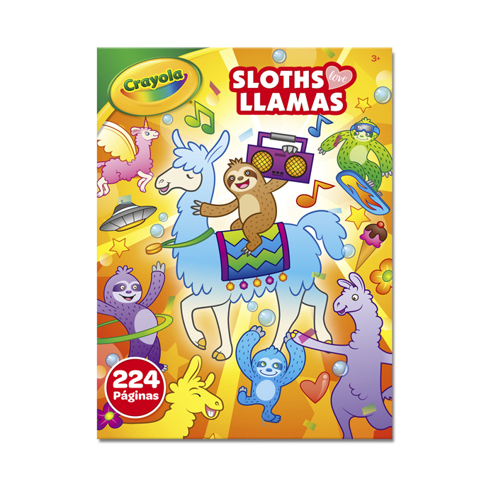 Libro Sloth Love Llamas Front