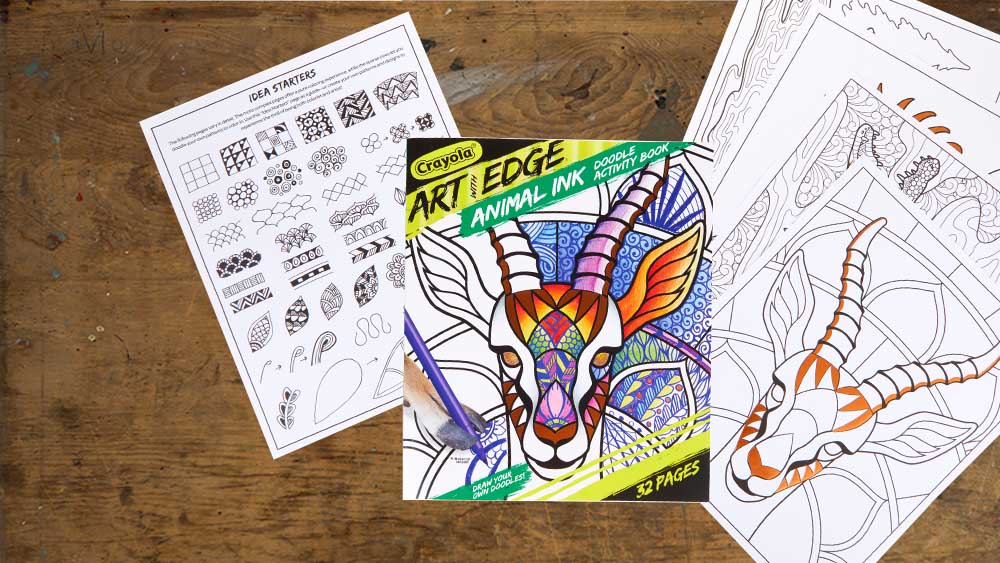 Art With Edge Coloring Pages |Crayola