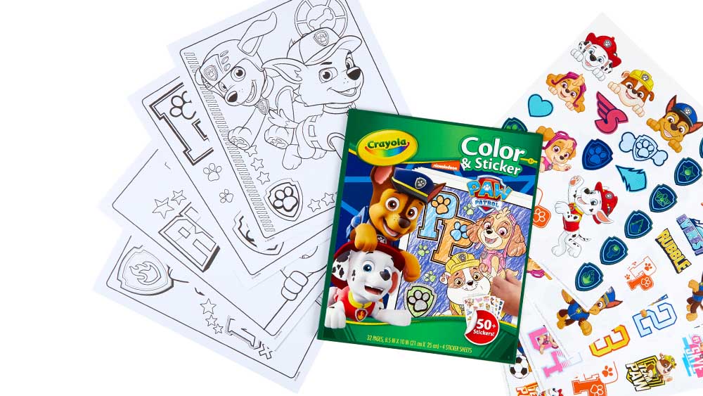 Paw Patrol activity book