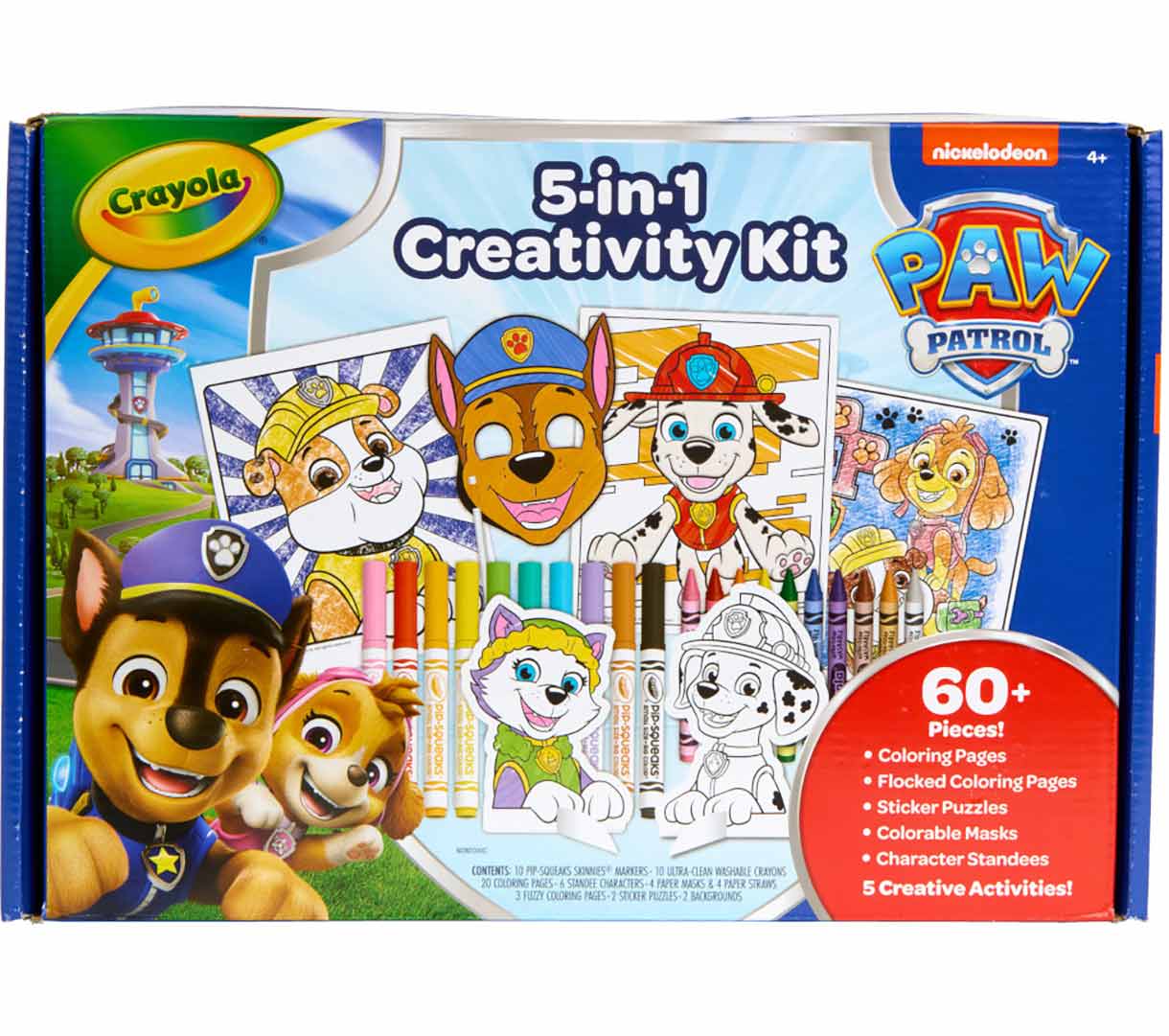 PAW Patrol 5-in-1 Creativity Kit front view.