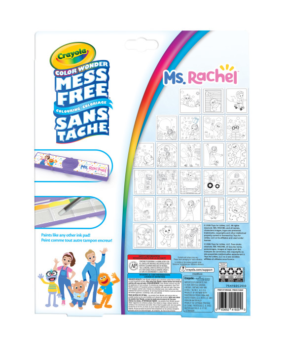 Color Wonder Paint & Create Set - Ms. RachelBack view