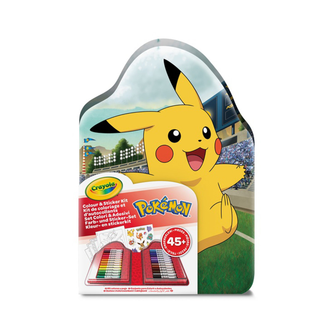 Valigetta ColorI & Adesivi    PokemonFront view