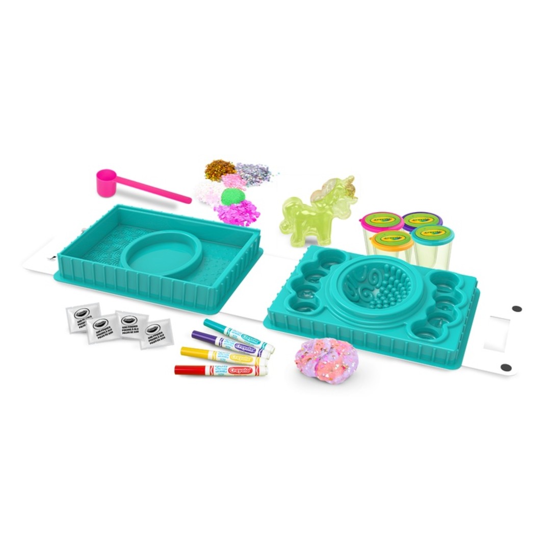Goo - Crea il tuo slime con il laboratorio Unicorno Tutto in unoContents