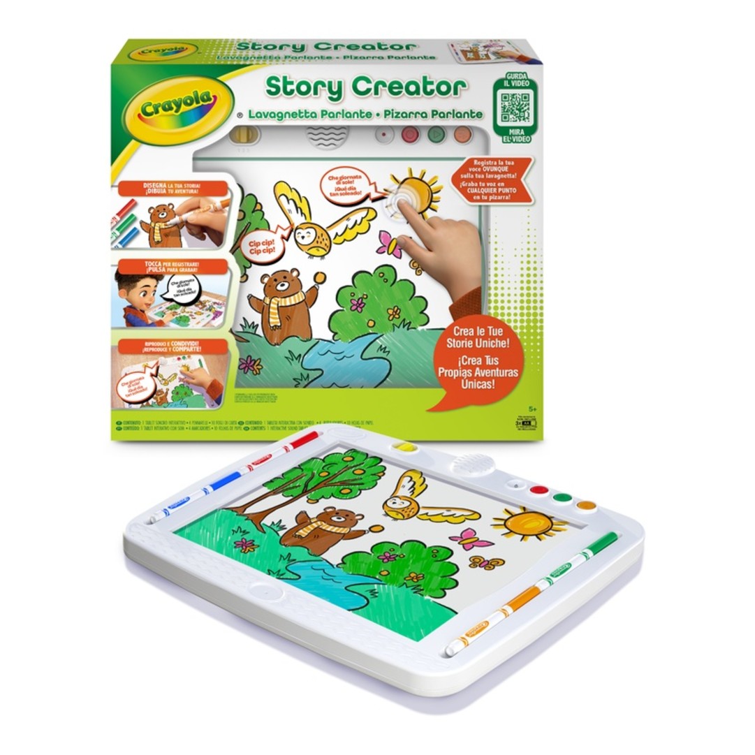 Story Creator  Lavagna Parlante interattiva  per BambiniFront view