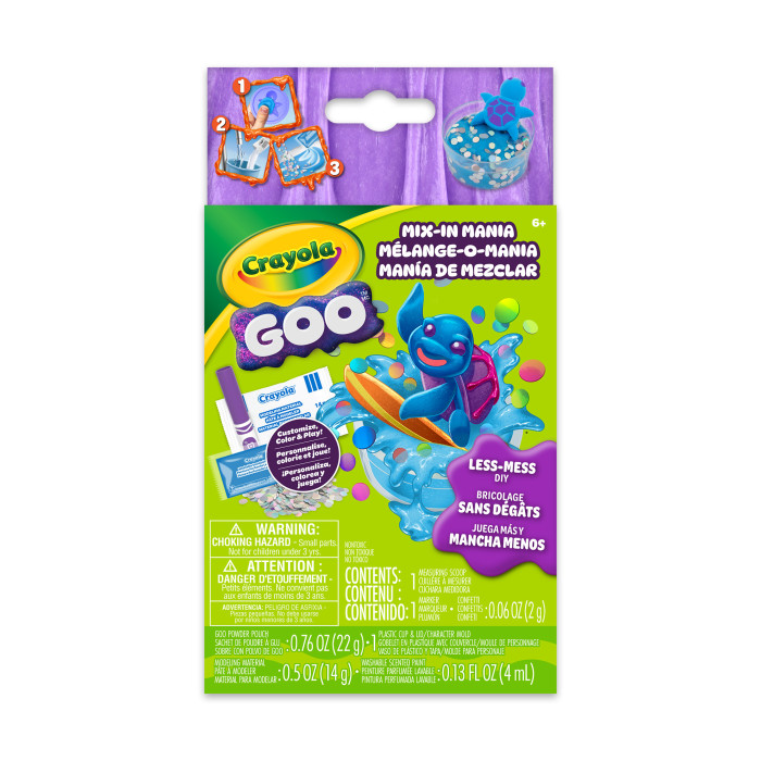 Goo Mix-In Mania Turtle PlaysetFront view