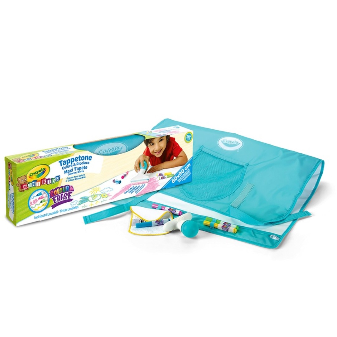 Mini Kids - Tappetone Colora & RicoloraPackaging with contents