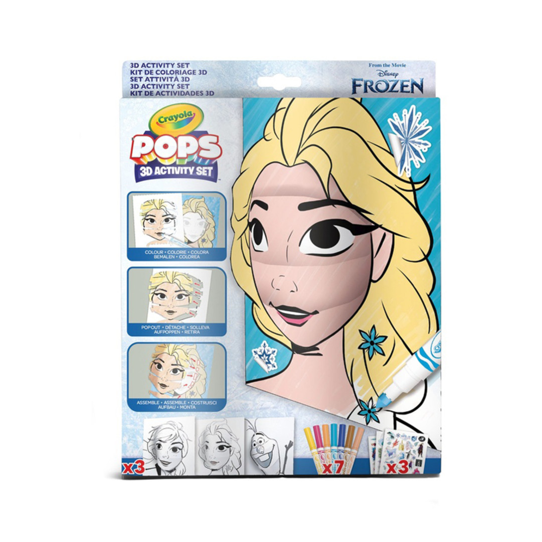 POPS Set attivit 3D - Disney FrozenFront view