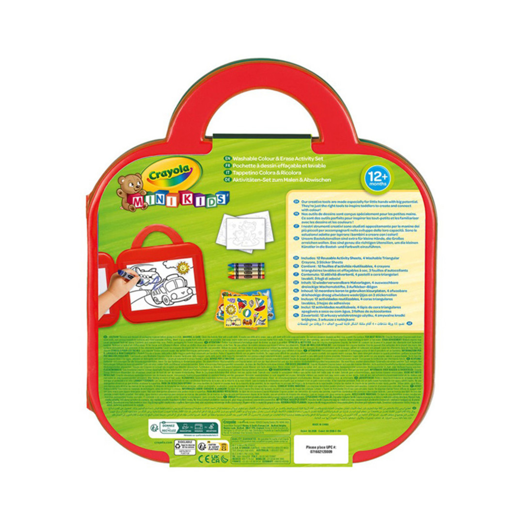 Mini Kids - Tappetino Colora & RicoloraBack view