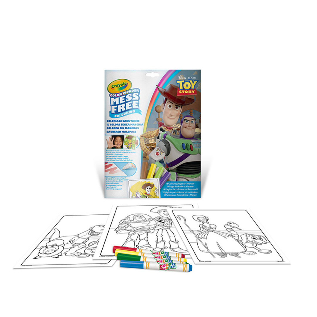 Color Wonder Coloring  Set - Toy StoryContents