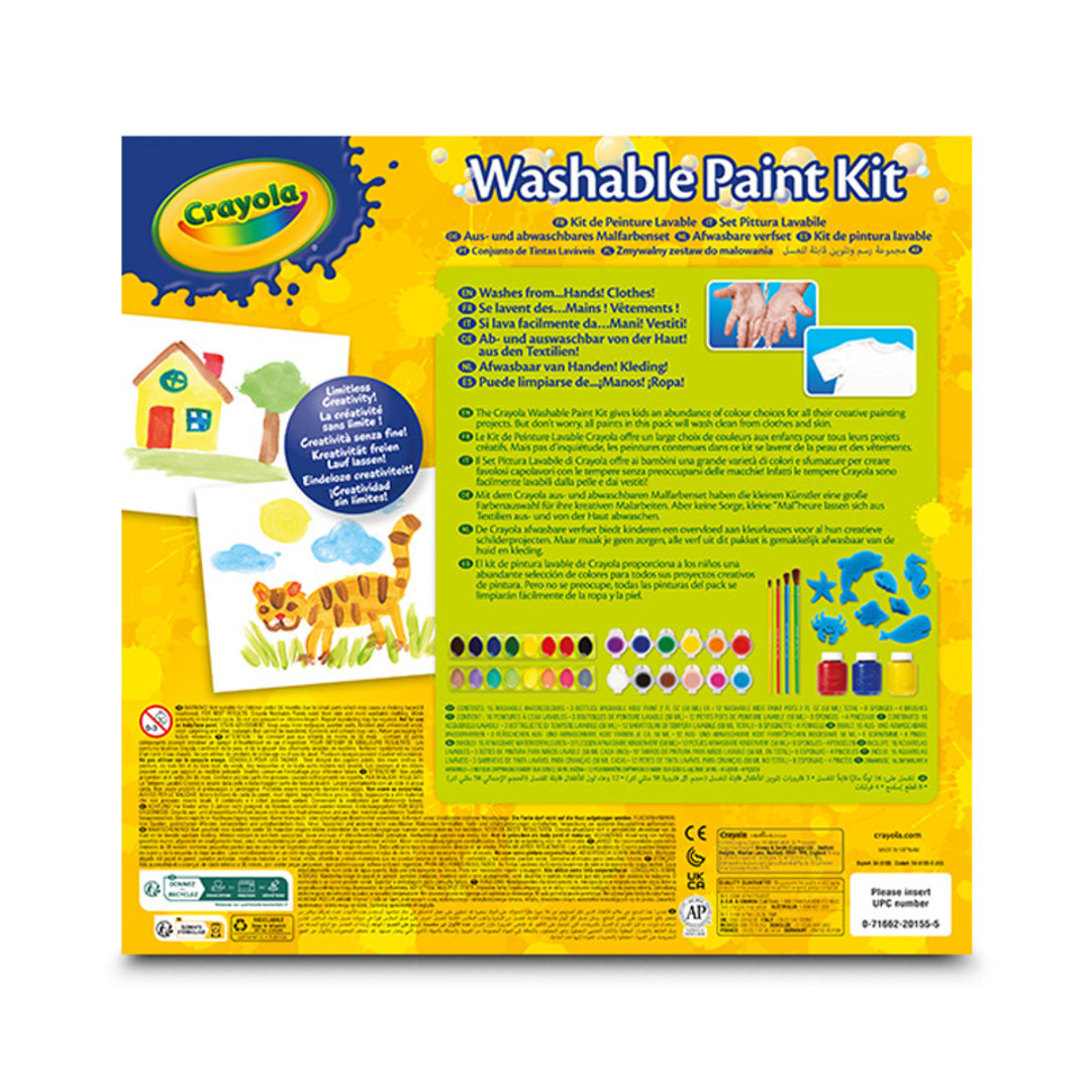 Set Pittura LavabileBack view