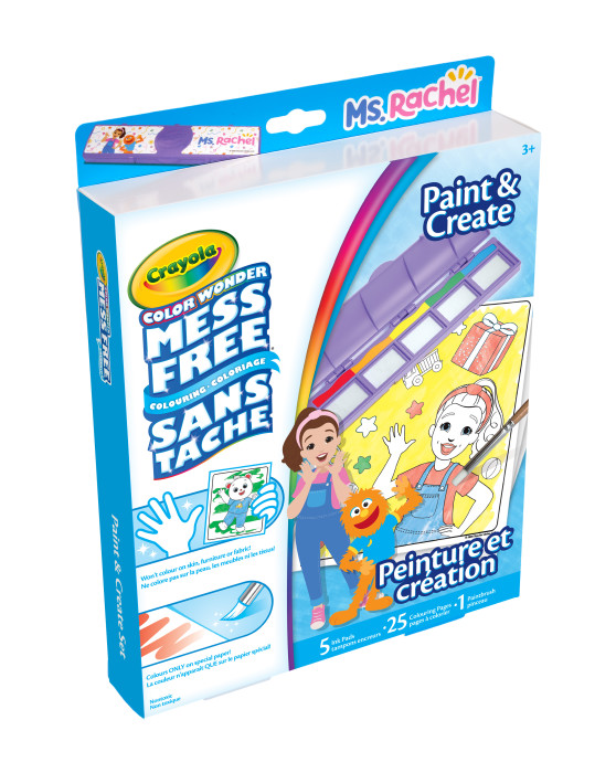 Color Wonder Paint & Create Set - Ms. RachelSide view