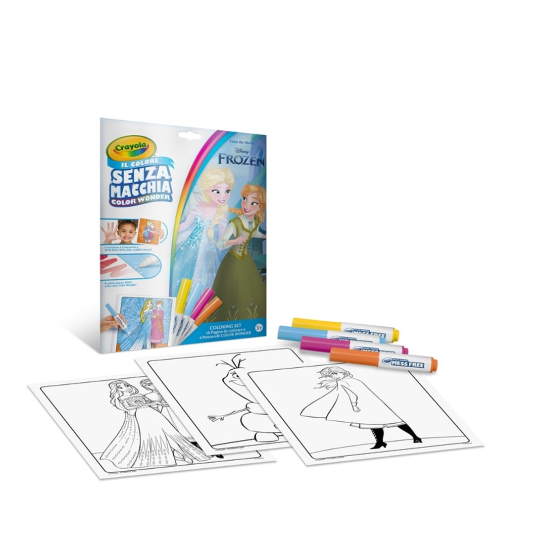 Color Wonder Coloring Set Disney - Disney Frozen 2Packaging with contents