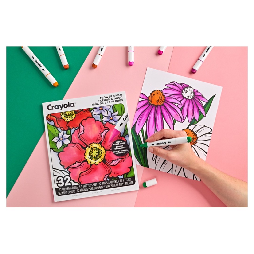 Album da colorare per adulti - Figli dei fioriContents