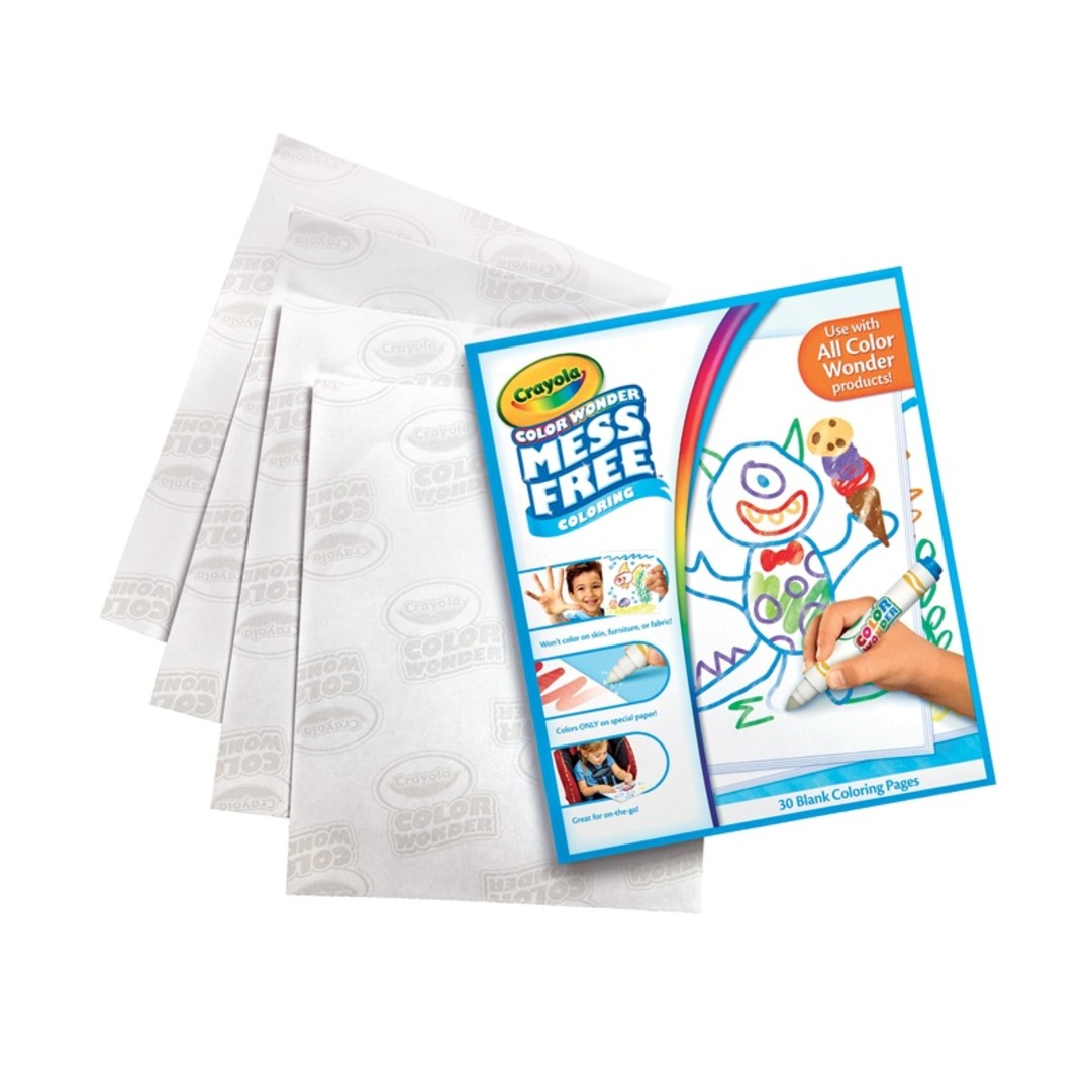 Color Wonder - Album Ricarica per Coloring SetPackaging with contents