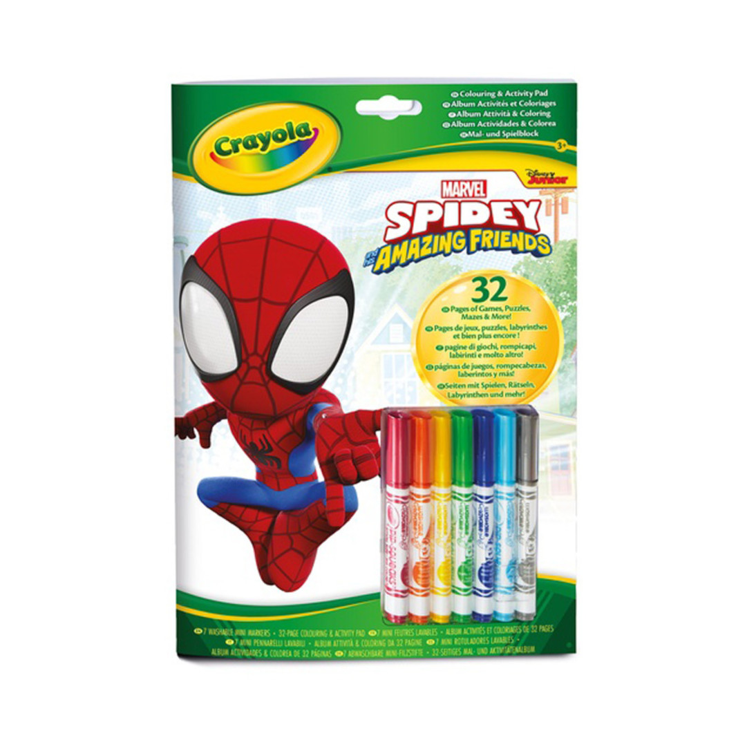 Album Attivit & Coloring -  SpideyFront view