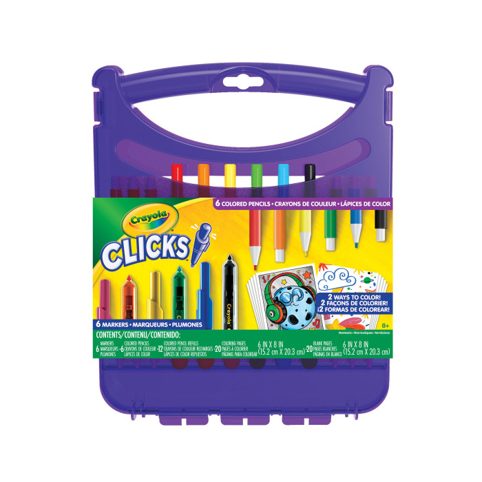 Clicks Art SetFront view