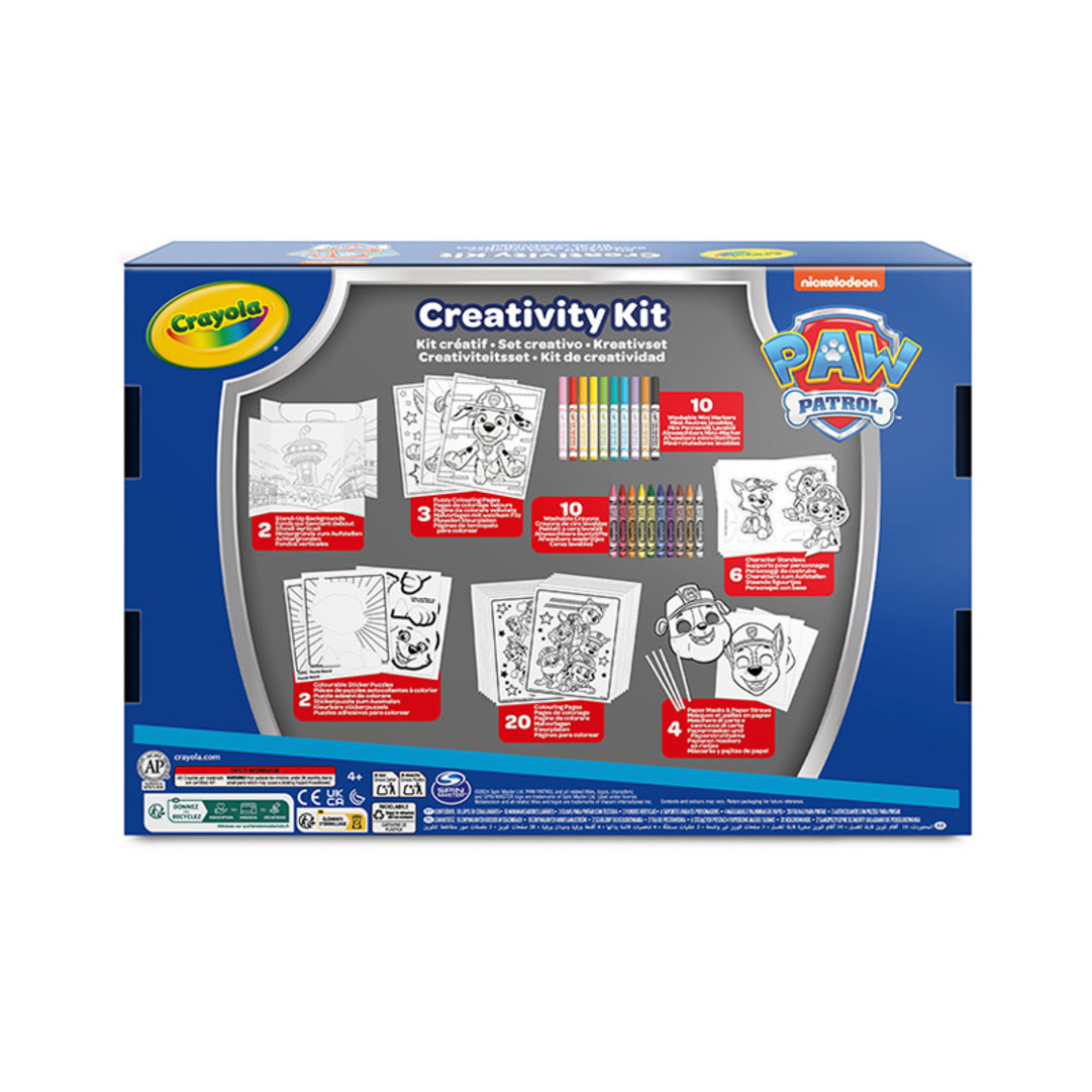 Set creativo - Paw PatrolBack view