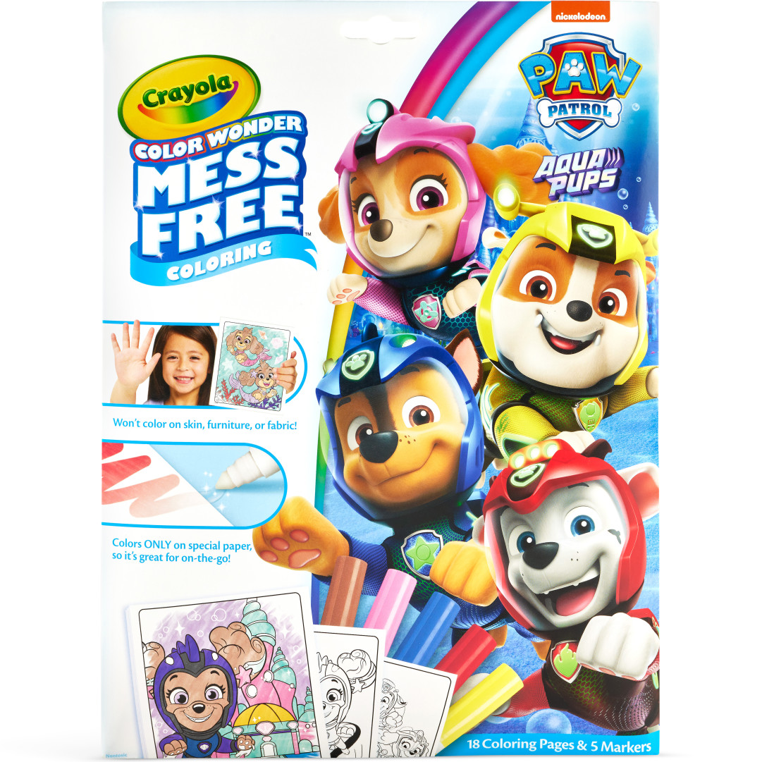 Crayola® Color Wonder™ Mess Free - Paw Patrol Front view.