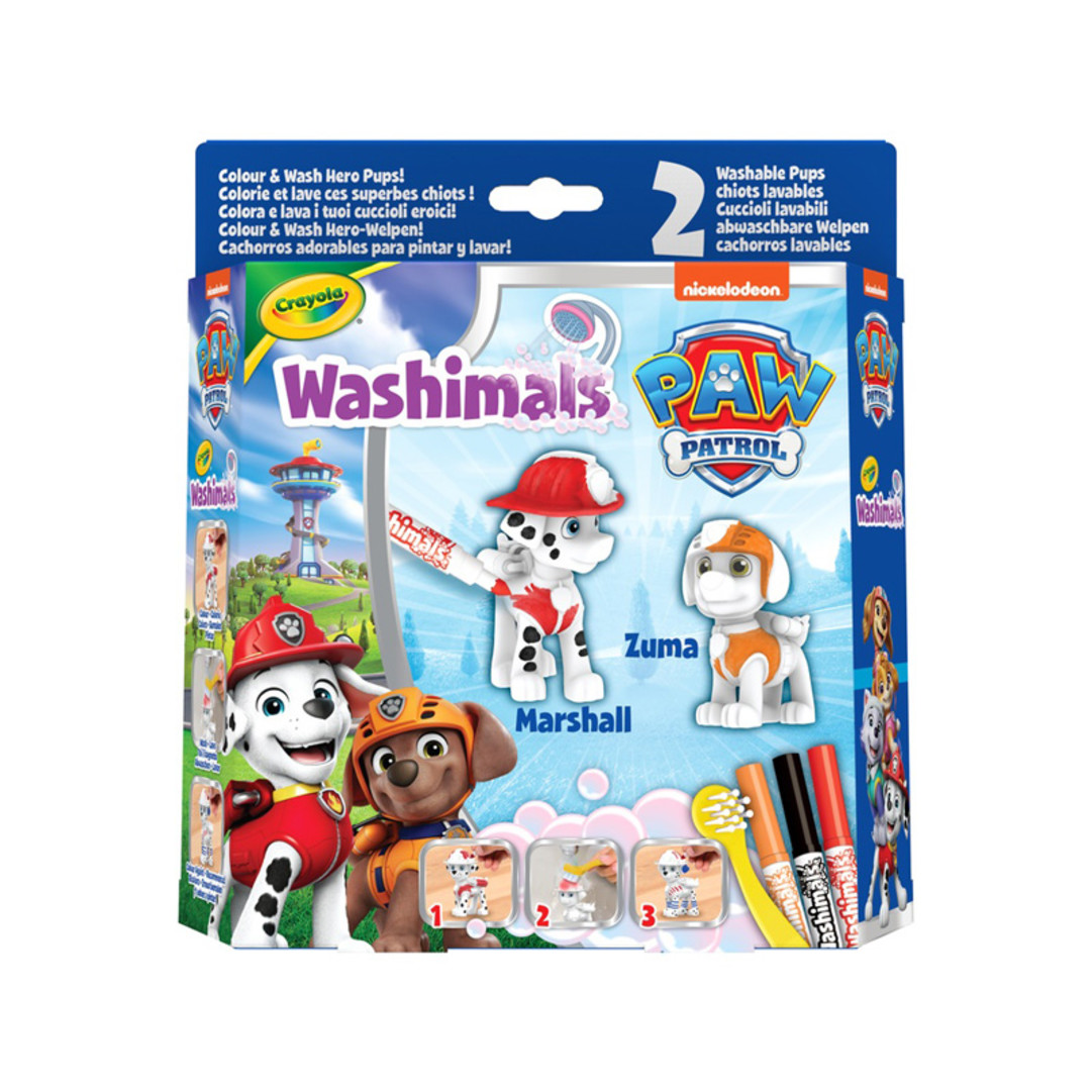 Washimals Pets Paw Patrol - Set 2 cuccioliFront view