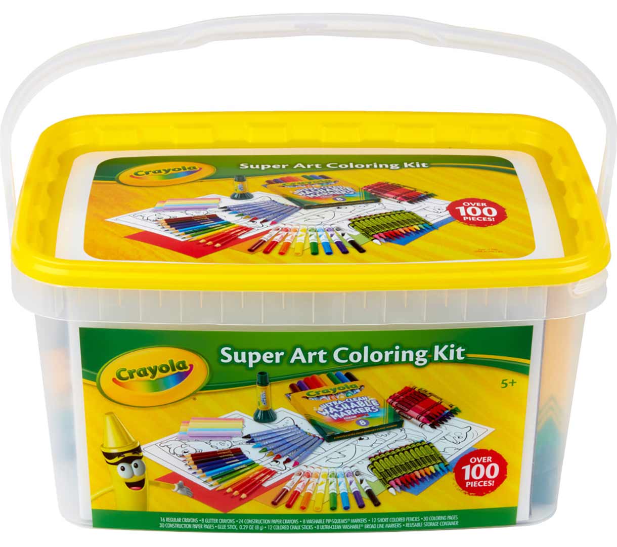 Crayola Super Art Kit top view.
