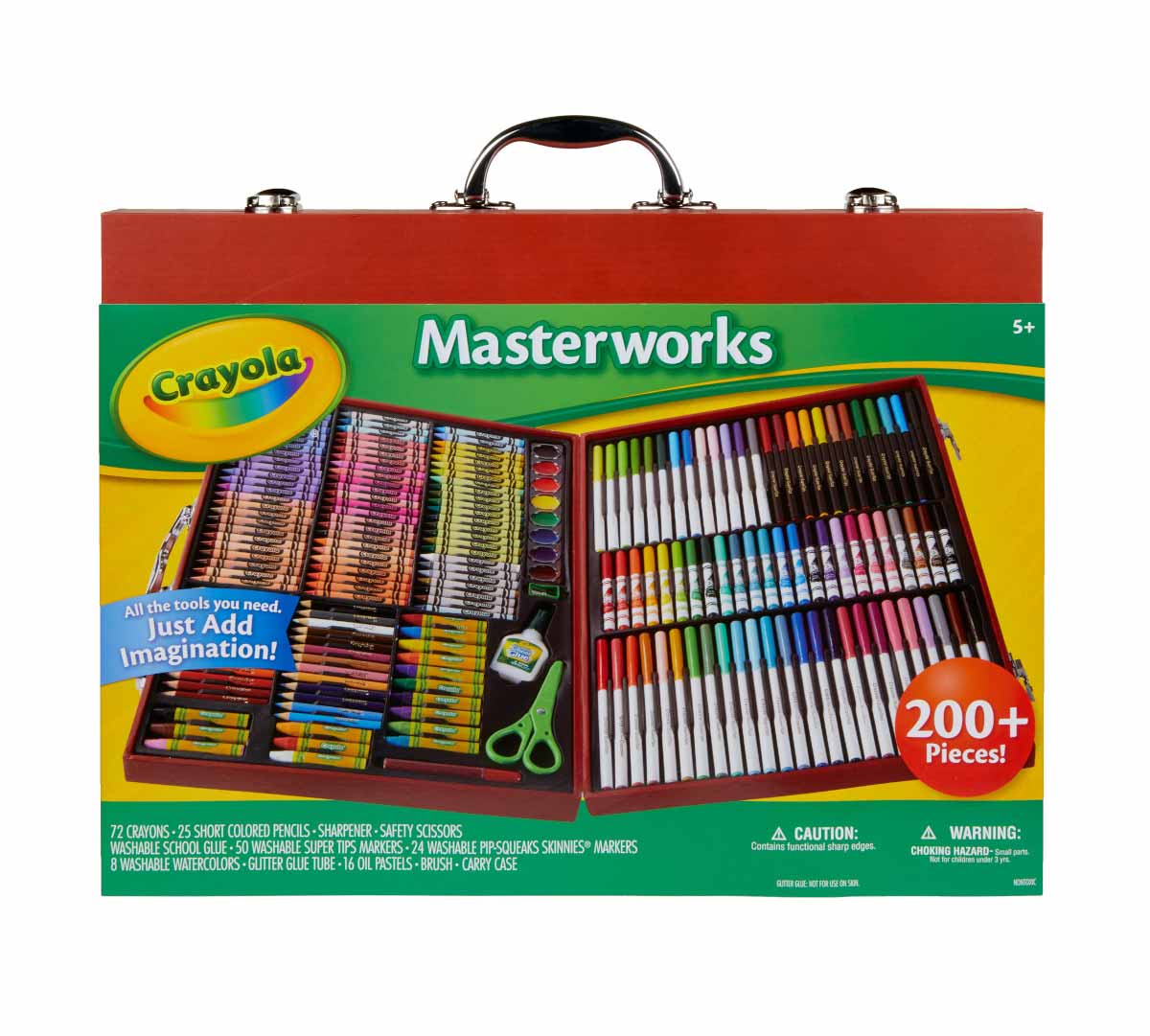 Crayola Masterworks Art Case front view
