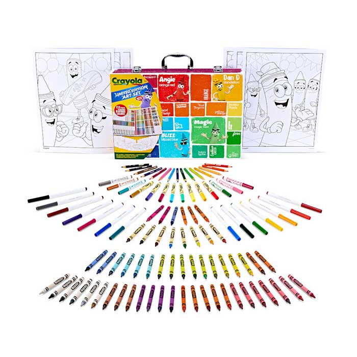 Limited Edition Colors Art Case contents.