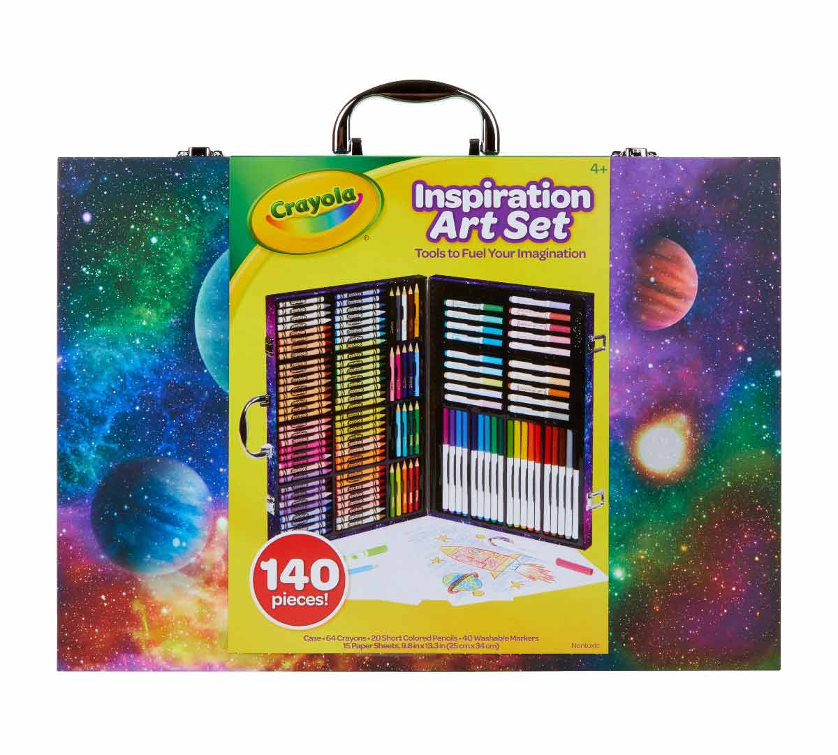 Celestial Inspiration Art Case  front view.