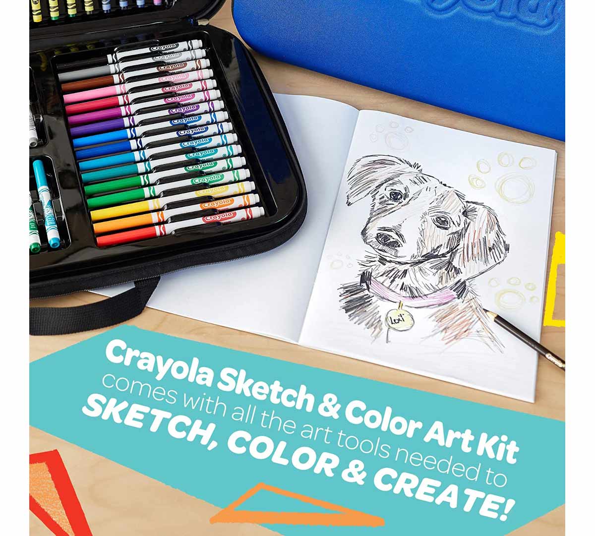 Coloring and Sketching Art Set for Kids
