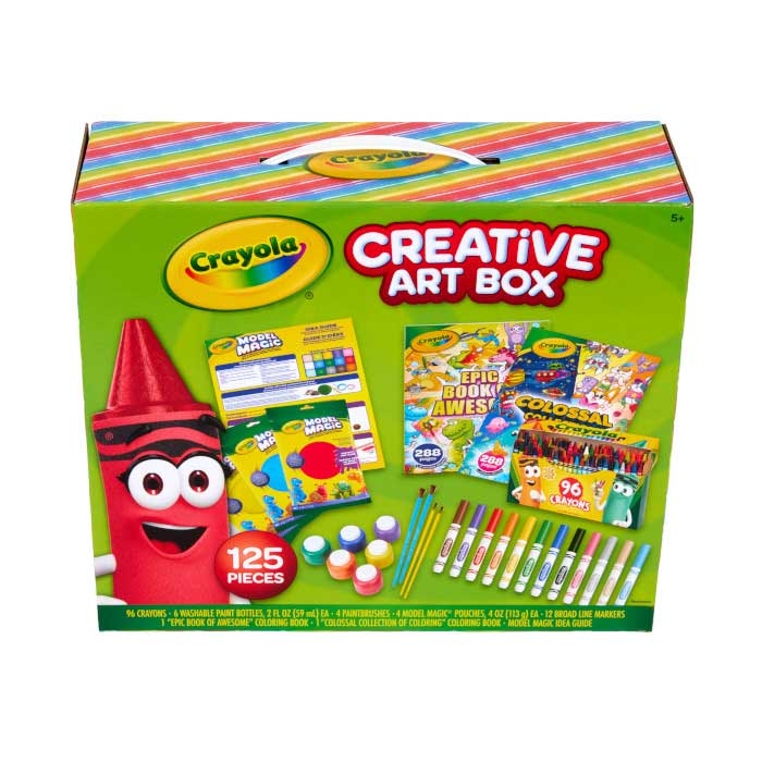 Creative Art Box front view.