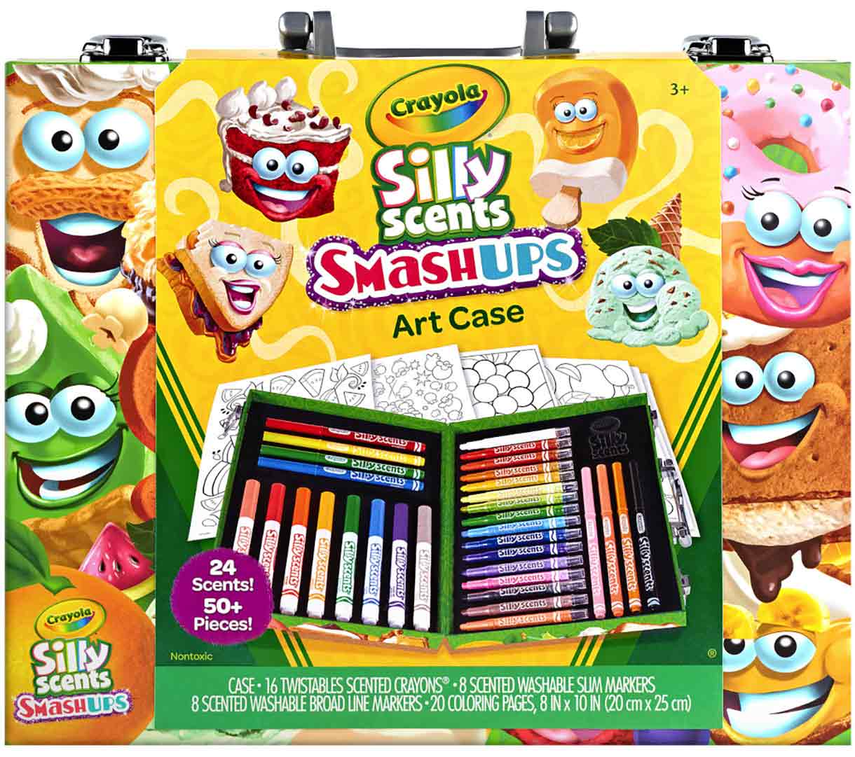 Silly Scents Mini Art Case front view.