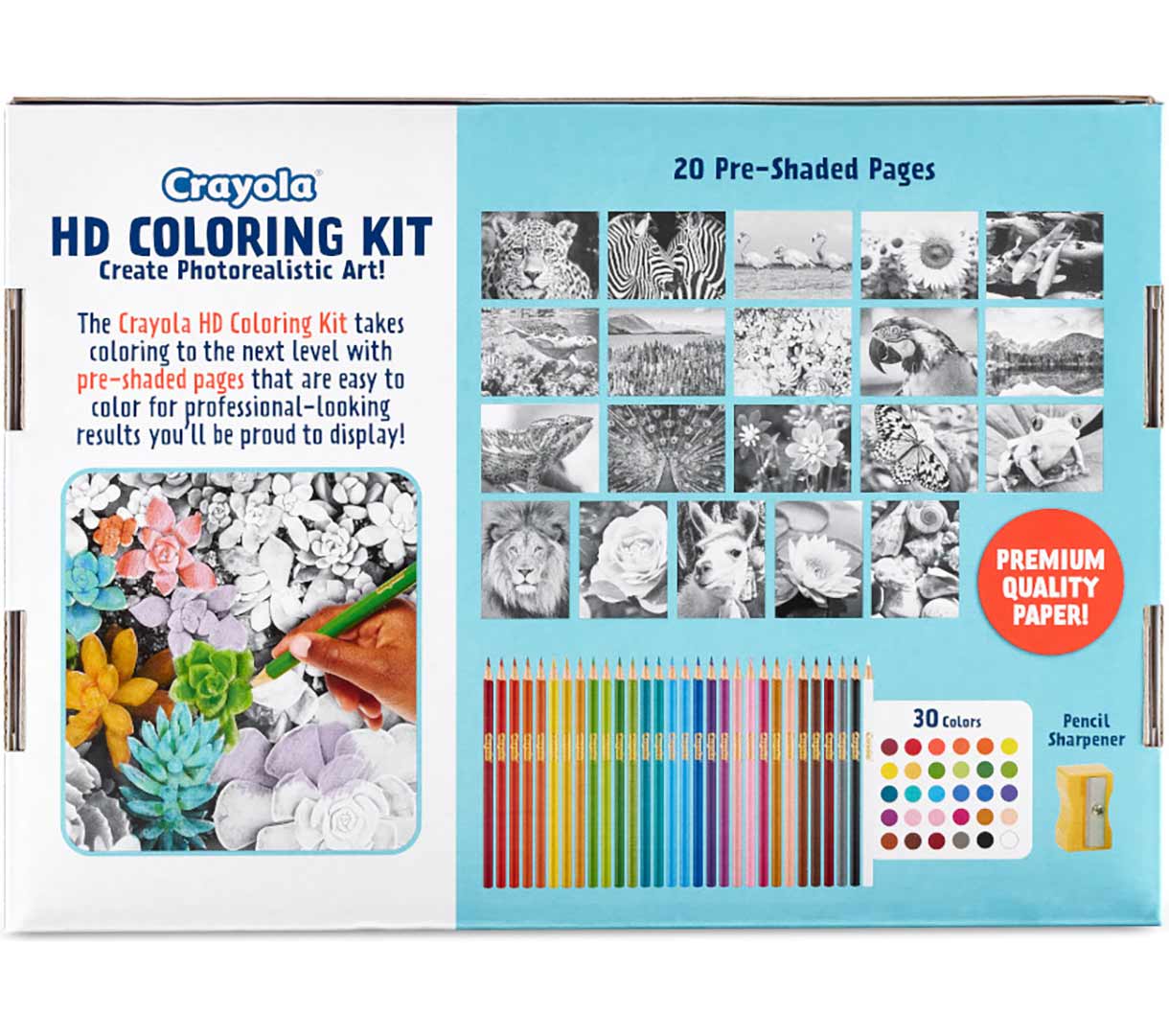 HD Coloring Kit - Coloring Set for Adults