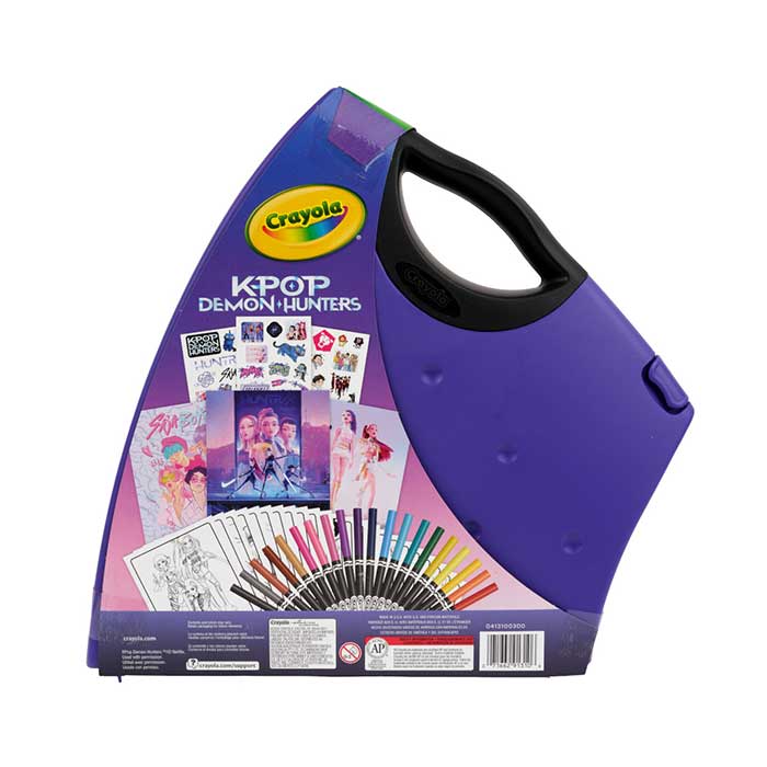 K-Pop Demon Hunters Art Case back  view.